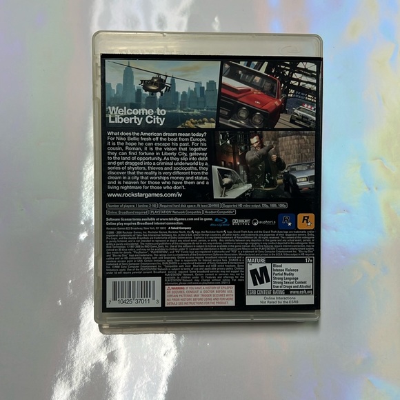 Grand theft auto 4 PS3 game - Picture 3 of 5